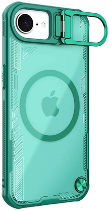Attēls no Etui Nillkin Iceblade Prop Magnetic z podstawk na iPhone 16e - zielone