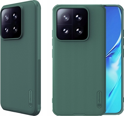 Attēls no Etui Nillkin Super Frosted Shield Pro Xiaomi 14T Pro Deep Green / Zielony