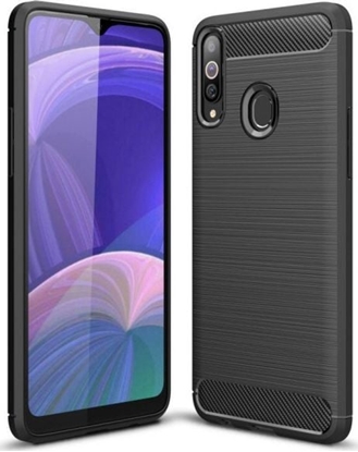 Изображение Etui SAMSUNG GALAXY A20S Pancerne Carbon czarne
