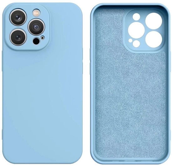 Изображение Etui Silicone Case na iPhone 16e - niebieskie