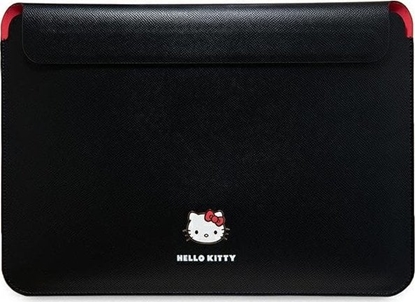 Изображение Etui Sourcing Hello Kitty Sleeve HKCS14PGHDLMK 14" black/black PU Metal Logo