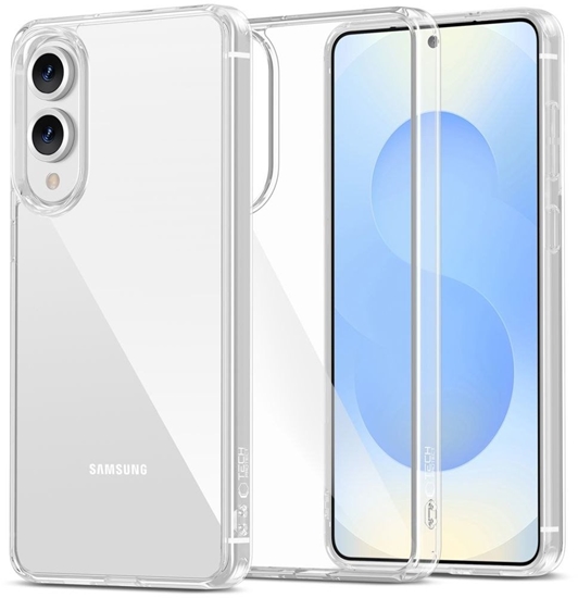 Изображение Etui Tech-Protect Flexair Hybrid Samsung Galaxy S25 Edge Clear