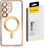 Изображение Wozinsky Wozinsky Electroplated Case with Magsafe for Samsung Galaxy S25 Ultra - Gold
