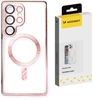 Изображение Wozinsky Wozinsky Electroplated Case with Magsafe for Samsung Galaxy S25+ - Pink