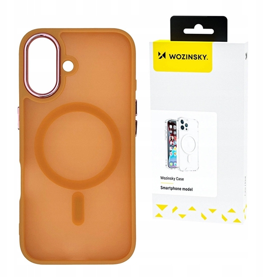 Изображение Wozinsky Wozinsky Fashion Case MagSafe for Samsung Galaxy S25 Ultra - orange