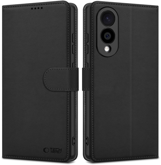 Picture of Etui z klapk Tech-Protect Wallet Samsung Galaxy S25 Edge Black