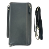 Picture of Evelatus Universal Leather Zipper Design Wallet Black
