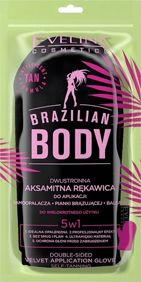 Picture of EVELINE_Brazil Body rkawica do samoopalacza Czarna