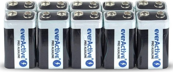 Picture of EverActive Bateria 9V Block 650mAh 10 szt.