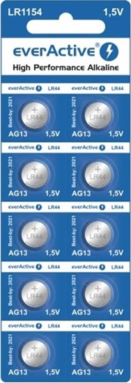 Picture of Baterie alkaliczne mini AG13/G13/LR1154/LR44 blister 10 szt.