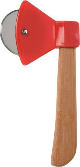 Изображение Excellent Houseware Nó okrgy, radeko do krojenia PIZZY, stalowy, krajalnica, krajacz, SIEKIERA