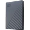 Изображение External HDD|WESTERN DIGITAL|My Passport|WDBY3J0060BGY-WESN|6TB|USB-C|Colour Grey|WDBY3J0060BGY-WESN