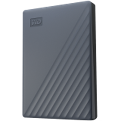 Picture of External HDD|WESTERN DIGITAL|My Passport|WDBY3J0060BGY-WESN|6TB|USB-C|Colour Grey|WDBY3J0060BGY-WESN