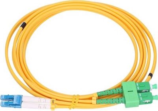 Изображение ExtraLink EXTRALINK PATCHCORD LC/UPC-SC/APC SM G.652D DUPLEX 3.0MM 1M PVC