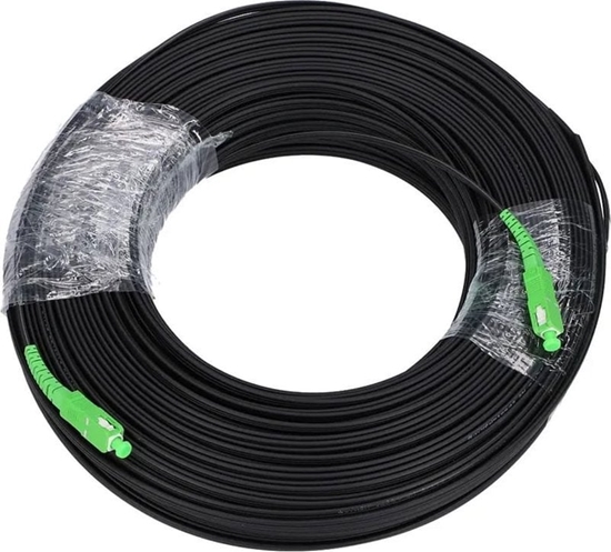 Picture of ExtraLink EXTRALINK PATCHCORD SC/APC-SC/APC SM G.657A2 SIMPLEX 100M FLAT DROP