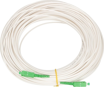 Picture of ExtraLink EXTRALINK PATCHCORD SC/APC-SC/APC SM G657A2 SIMPLEX 3.0MM 20M LSOH WHITE
