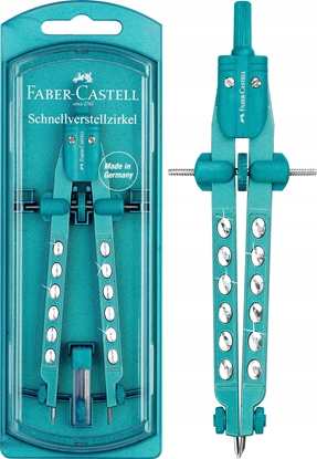 Attēls no Faber-Castell FABER-CASTELL Schnellverstellzirkel Factory Sparkle