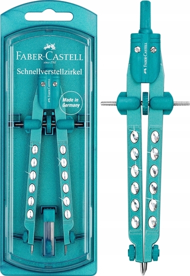 Picture of Faber-Castell FABER-CASTELL Schnellverstellzirkel Factory Sparkle