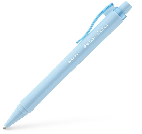 Picture of FABER-CASTELL Kugelschreiber Daily Ball XB sky blue 10er