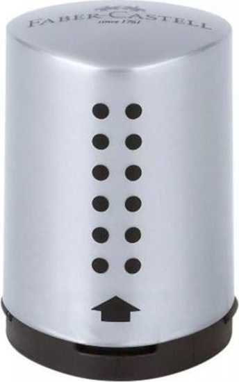 Picture of Faber-Castell temperówka Grip 2001 Mini srebrna
