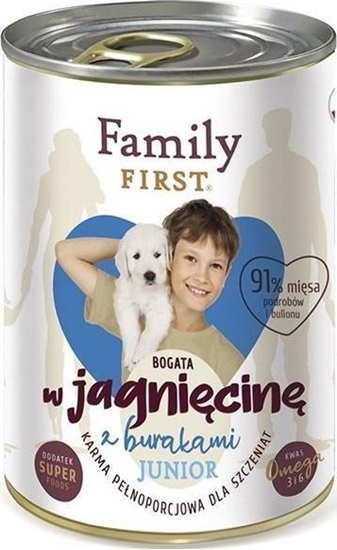 Изображение Family First FamilyFirst Jagnicina+burak junior 400g