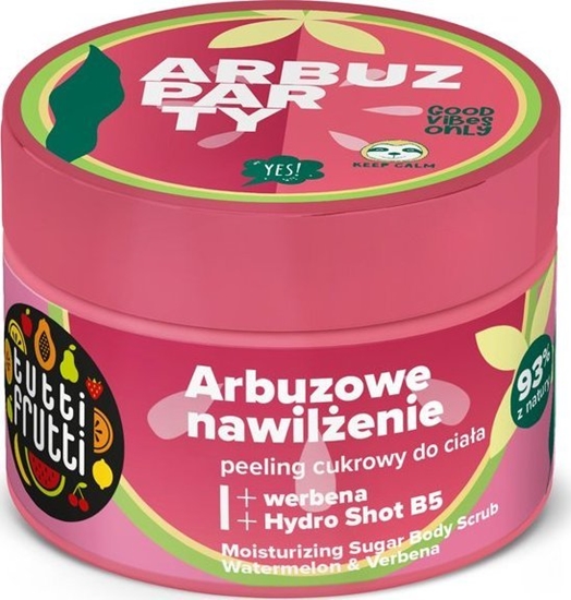 Picture of Farmona Farmona Tutti Frutti Arbuz Party Peeling cukrowy do ciaa Arbuzowe Nawilenie 300g