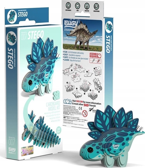 Picture of Fat Brain Toys Dinozaur Stego Eugy. Eko Ukadanka 3D