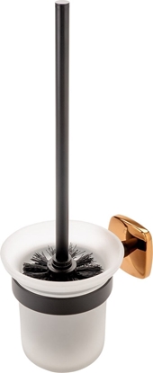 Attēls no FDesign Szczotka do WC Merida wiszca róowe zoto + czarny  (FD6-MRD06-25)