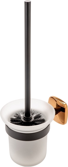 Picture of FDesign Szczotka do WC Merida wiszca róowe zoto + czarny  (FD6-MRD06-25)