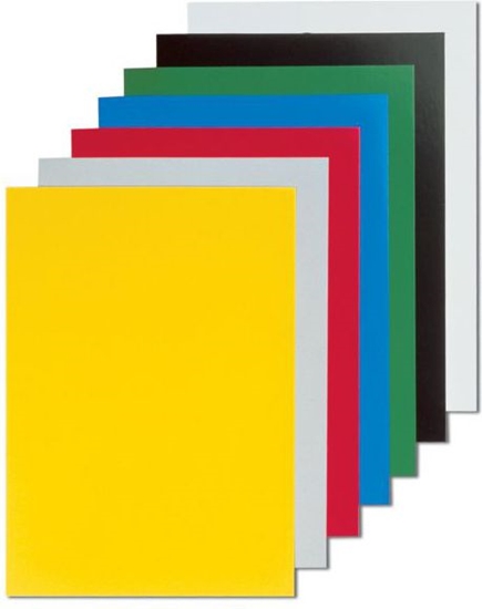 Picture of Fellowes okadki kartonowe Chromo A4 czerwone, 100 szt. czerwony (5378303)