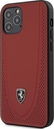 Attēls no Ferrari Ferrari FEOGOHCP12MRE iPhone 12/12 Pro 6,1" czerwony/red hardcase Off Track Perforated