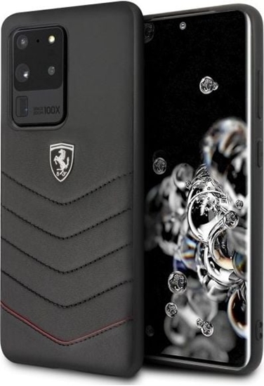 Picture of Ferrari Ferrari Hardcase FEHQUHCS69BK S20 Ultra G988 czarny/black Heritage