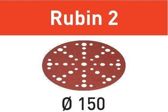 Picture of Smilšpapīrs ekscentra slīpmašīnai Festool STF 150 mm; 48; P180; RU2; 50 gab.