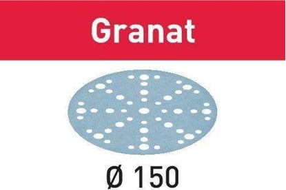 Picture of Smilšpapīrs ekscentra slīpmašīnai Festool STF 150 mm; 48; P800; GR; 50 gab.