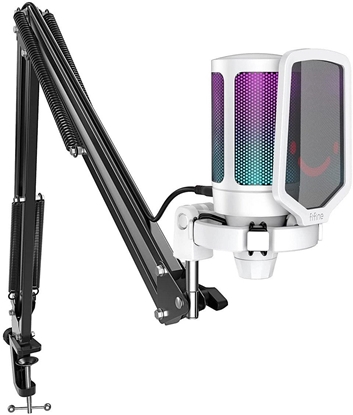 Picture of Fifine Technology FIFINE AmpliGame A6T RGB Baltas (Baltas) Kondensatorinis Mikrofonas