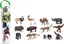 Picture of Figurka Collecta COLLECTA Laukini gyvn rinkinys Mini 12vnt., A1212