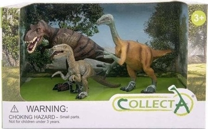 Attēls no Figurka Collecta COLLECTA ZESTAW 3 DINOZAURÓW W OPAKOWANIU
