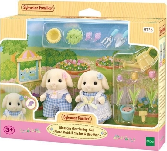 Picture of Figurka Epoch Rajski zestaw z zabawkami Flora Rabbit Sylvanian Families 5736