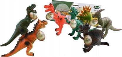 Изображение Figurka Icom Dinozaur z gwizdkiem 6szt