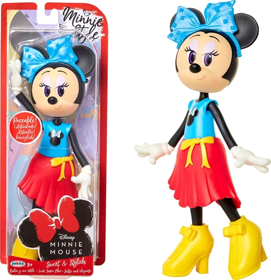 Изображение Figurka Jakks Pacific Disney Myszka Minnie Sodka i Stylowa (20760)