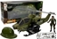 Picture of Figurka Lean Sport Zestaw Wojskowy - Helikopter, Hem i onierz (7877)