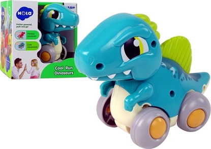 Attēls no Figurka LeanToys Dinozaur Na Kókach Niebieski Figurka Spinosaurus