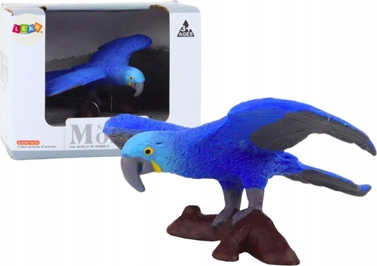 Picture of Figurka LeanToys Figurka Papuga Ara niebieska Zwierzta wiata