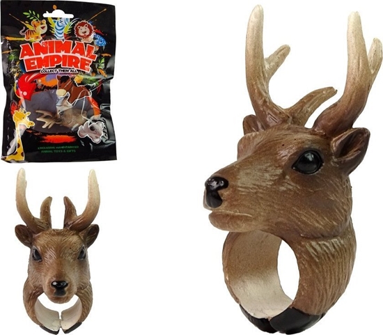 Picture of Figurka LeanToys Piercie na Rk Edukacyjne Zwierzta Jele