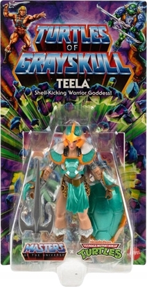 Изображение Figurka Mattel Mattel Masters of the Universe Origins Turtles of Grayskull Teela toy figure