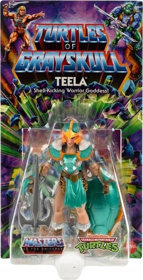 Изображение Figurka Mattel Mattel Masters of the Universe Origins Turtles of Grayskull Teela toy figure