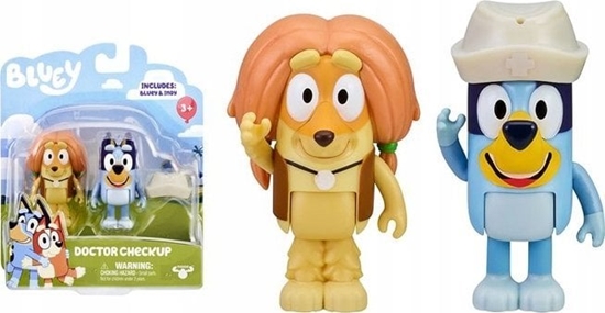 Picture of Figurka Tm Toys Zestaw figurek Bluey 2pak Wizyta u lekarza