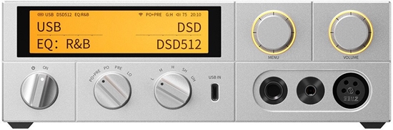 Picture of FiiO K17 - silver - Wzmacniacz suchawkowy z DAC i Streamer