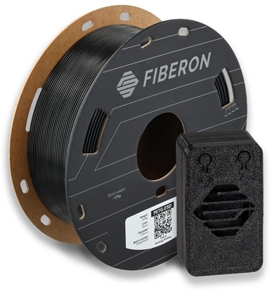 Picture of Filament Polymaker Fiberon PETG-ESD 1,75mm 0,5kg - Black}