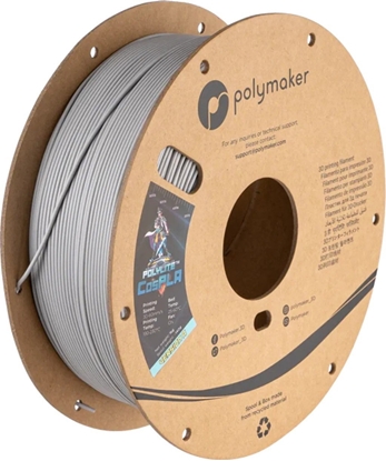 Attēls no Filament Polymaker PolyLite CosPLA Version A 1,75mm 1kg - Easily sandable - Gray}